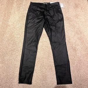 And Now This Mens Slim Fit Coated Jeans